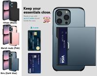 Gambar Case Iphone 11 12 13 14 15+ Pro Max plus Card Holder Casing Slot Kartu - Hitam, Iphone 11 dari Ponk Anime undefined 1 Tokopedia