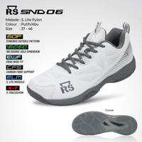 Gambar Sepatu Badminton Rs SND 06 / Rs Snd 6 Sepatu Bulutangkis Original - Biru/Lemon dari Gudangsports undefined 2 Tokopedia