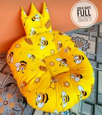 Gambar (COD) Sofa Bayi Multifungsi Jumbo New Born Kasur Bayi Murah Sopa Bayi - Hellokitty dari SURAJ&#39; STORE undefined 3 Tokopedia