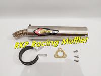 Gambar Knalpot Ninja 150 R RR SS kolong Creampie NS2 stainless steel leher L dari RKP Racing Muffler undefined 4 Tokopedia