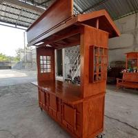Gambar Gerobak Takoyaki model jepang / gerobak angkringan jepang dari Wijaya Mebel Gerobak undefined 4 Tokopedia