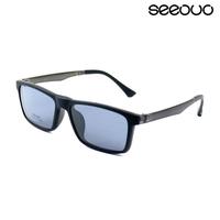 Gambar Kacamata Polarized 2in1 Clip on Model Terbaru Bisa Minus 8801 - Black, Clip On Normal dari Seeouo undefined 2 Tokopedia