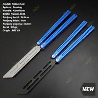 Gambar Balisong Butterfly Knife NN/LG02 Blue - Unit Only dari BaliFly undefined 1 Tokopedia