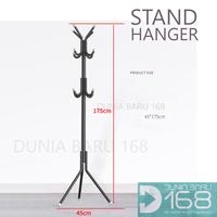 Gambar Stand Hanger tiang Gantungan/ Gantungan Berdiri Aesthetic Gantung Baju dari duniabaru168 undefined 5 Tokopedia