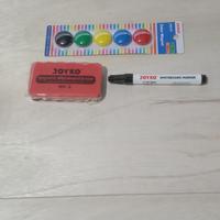 Gambar white board standing / white board magnetic / papan tulis sekolah - Putih, P.120 x T.60 dari Gudang Kreasi Indonesia undefined 4 Tokopedia