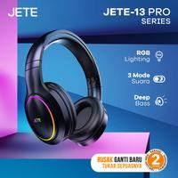 Gambar Headset Headphone Bluetooth RGB JETE 13 pro Garansi 2 Tahun - Hitam dari MOBILE ACC88 undefined 1 Tokopedia