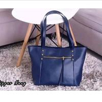 Gambar Tas Wanita Tote Bag Model Simple Untuk Santai dan Formal - Coklat  dari TheresaLie Store undefined 4 Tokopedia