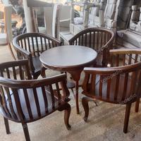 Gambar Kursi tamu minimalis classic kayu jati model lengkung dari arisfurniturejepara undefined 4 Tokopedia