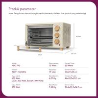 Gambar KIRIN OMNI OVEN KBO 190 dari harapan baru homedecor undefined 2 Tokopedia
