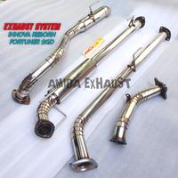 Gambar Exhaust Full System Full Set Knalpot Mobil Innova Reborn Fortuner VRZ - Tanpa Downpipe dari AMIDA EXHAUST undefined 3 Tokopedia
