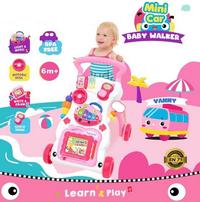 Gambar Mainan EDUKASI Anak Bayi Walker Alat Bantu BELAJAR Jalan Bayi Dorong - Dark Blue dari GOFREN undefined 1 Tokopedia