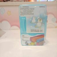 Gambar Miniso Mainan Plastisin Anak 24 Warna - 24 Colored Modeling Clay - Biru dari jastipsripilan undefined 3 Tokopedia