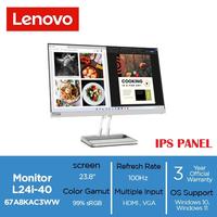 Gambar MONITOR LED LENOVO L24i-40 24 INCH IPS 100Hz FHD FRAMELESS dari DYNAMIC COMPUTER online undefined 1 Tokopedia
