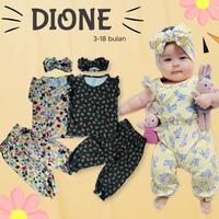 Gambar Usia 3-18 bulan Setelan Baby Perempuan DIONE Free Headband pita One set Baju Bayi Cewek Murah - Grey Skateboard, S (3-8 Bulan) dari Naura Craft Collection undefined 1 Tokopedia