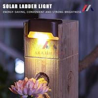 Gambar Lampu Taman Hias Pagar Tangga Solar Power IP44 Warm White 4 PCS dari AKA Hardware undefined 5 Tokopedia