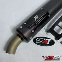 Gambar Silencer Aitech Carbon Gen 3 27cm RX King Satria F1ZR 125Z / Knalpot dari Deus Store V2 undefined 2 Tokopedia
