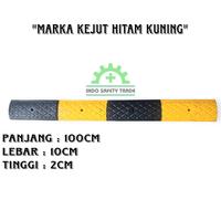 Gambar Marka Kejut HITAM KUNING Speedhump 10cm Marka Jalan Safety - Tanpa Baut dari INDO SAFETY TRADE undefined 1 Tokopedia