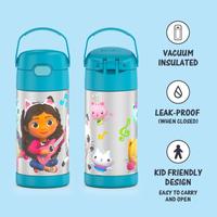 Gambar Gabby's Dollhouse Thermos Funtainer Waterbottle with Bail Handle dari funlandtoys undefined 5 Tokopedia
