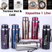 Gambar termos panas & dingin stainless warna 1 liter dari Galeri barang online semarang undefined 1 Tokopedia