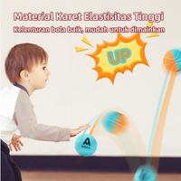 Gambar Agnite Mainan Bola Karet Terapi Tangan / Rubber Bouncing Ball FT500 - Rainbow dari Deli Stationery Indonesia undefined 3 Tokopedia