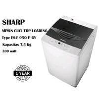 Gambar Mesin Cuci Sharp 1 Tabung ES-F950P Kapasitas 7.5kg Top Loading dari demishops123 undefined 1 Tokopedia