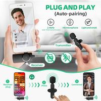 Gambar mic wireless clip on 3 in 1 AP031-2 2.4Ghz Up To 120 Meter dari Focus Technology undefined 2 Tokopedia
