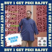 Gambar Baju Koko Kurta Muslim Pria Dewasa Qomishu ZEN - M dari Andi Jaya Shop_NEW undefined 1 Tokopedia