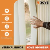 Gambar Nove Vertical Blinds Indoor Dimout - Tirai Gorden Vertikal Horisontal - DS - 11 dari noveindonesia undefined 4 Tokopedia
