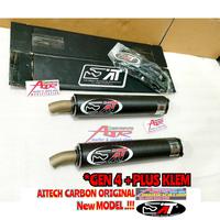Gambar Knalpot Aitech Carbon Kevlar Fulst Galvanis Original Ninja R RR SS ORI - RR/ZX, NonCobra Fulset dari AJR GROSIR Knalpot & Speedshop undefined 3 Tokopedia