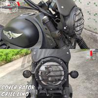 Gambar Cover Lampu Depan Daymaker Grill Lino PNP Batok Miko Motor Universal dari TWISTIC CUSTOM undefined 2 Tokopedia