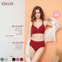 Gambar Sorex Bra CD 1 Set Wanita - BH 17233 & Celana Dalam CD 15232 - Hitam, BRA 36 - CD EL dari Moteza Indonesia undefined 3 Tokopedia