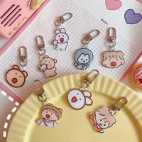 Gambar Keychain Akrilik Gantunga Kunci Lucu Model Kartun - Bulat+Sticker dari milostuff_id undefined 1 Tokopedia