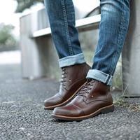 Gambar Sepatu Boots Pria Kulit Asli Spatu Boot Casual Fashion Classic Elegan - Cokelat, 45 dari Alpha Man Indonesia undefined 3 Tokopedia