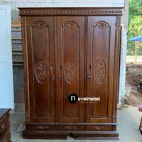 Gambar kamar set jati jepara lemari dari Noval mebel undefined 1 Tokopedia
