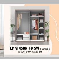 Gambar Lemari Baju 4 Pintu Jumbo Lemari Besar Lemari Pakaian 4 Pintu dari MeubelKu Bandung undefined 2 Tokopedia