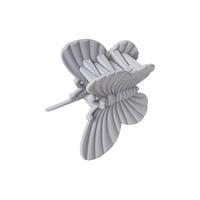 Gambar Stroberi List Doff Color Butterfly Hair Clip - Navy dari Stroberi Accessories undefined 5 Tokopedia