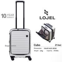 Gambar Lojel Cubo Cabin 21 Inch Koper Laptop Bukaan Atas Hard case - White - Stone Blue dari Bags Centre undefined 1 Tokopedia