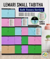 Gambar Tabitha Lemari Plastik Serbaguna 3, 4, 5 Susun Kunci dan Cermin BATAM - 3 susun dari ANUGRAH ELECTRONIC BATAM undefined 1 Tokopedia