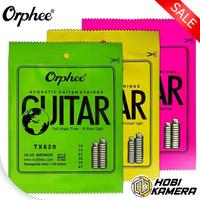 Gambar Senar Gitar Akustik String Orphee Kualitas Terbaik - TX620 dari Hobi Kamera X Serba Hobi Makassar undefined 1 Tokopedia