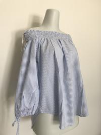Gambar [PRELOVED] Excellent Blouse H&M Biru Putih Lengan Panjang Wanita SizeS dari Langit Tinggi Indonesia undefined 3 Tokopedia