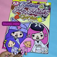 Gambar New Product - KUROMI & MY MELODY QUIET BOOK - PAPER DOLLS KUROMI - SIAP MAIN dari KK_Happystore undefined 1 Tokopedia
