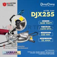 Gambar Mesin Potong Sudut 10" Dongcheng DJX 255 Miter Saw 10 in 1650W DJX255 dari Monster Teknik undefined 1 Tokopedia