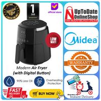 Gambar AIR FRYER MIDEA MF-CN35B MF CN35B CN35B HEALTHY PREMIUM AIRFRYER 4.7L - + BUBBLEWRAP dari Uptodateonlineshop undefined 1 Tokopedia