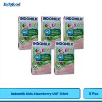 Gambar Indomilk kids uht strowberry 115ml isi 5pcs dari ADA22SHOP undefined 1 Tokopedia