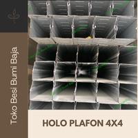 Gambar Holo 4x4 / hollow 4x4 / rangka holo plafon 4x4 dari Toko Besi Bumi Baja undefined 1 Tokopedia