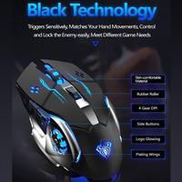 Gambar BARU!! Mouse Gaming AULA S20 – 2400DPI RGB Driver Macro Software dari Gaming-House undefined 5 Tokopedia