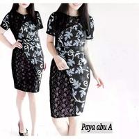 Gambar dress wanita/baju batik/baju kantor/baju kerja/dress batik/kondangan dari Lasamba shop undefined 4 Tokopedia
