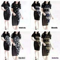 Gambar dress wanita/baju batik/baju kantor/baju kerja/dress batik/kondangan dari Lasamba shop undefined 5 Tokopedia