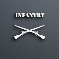Gambar Kaos Infanteri / Kaos Infantry / Kaos infantri / Baju Kaos Olahraga - Hitam, M dari Lorengin Store undefined 4 Tokopedia