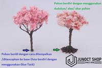 Gambar Maket Pohon Kawat 4cm 40mm Pink Sakura Aksesoris Miniatur Jepang - Sakura-Mix dari Junoct Shop undefined 5 Tokopedia